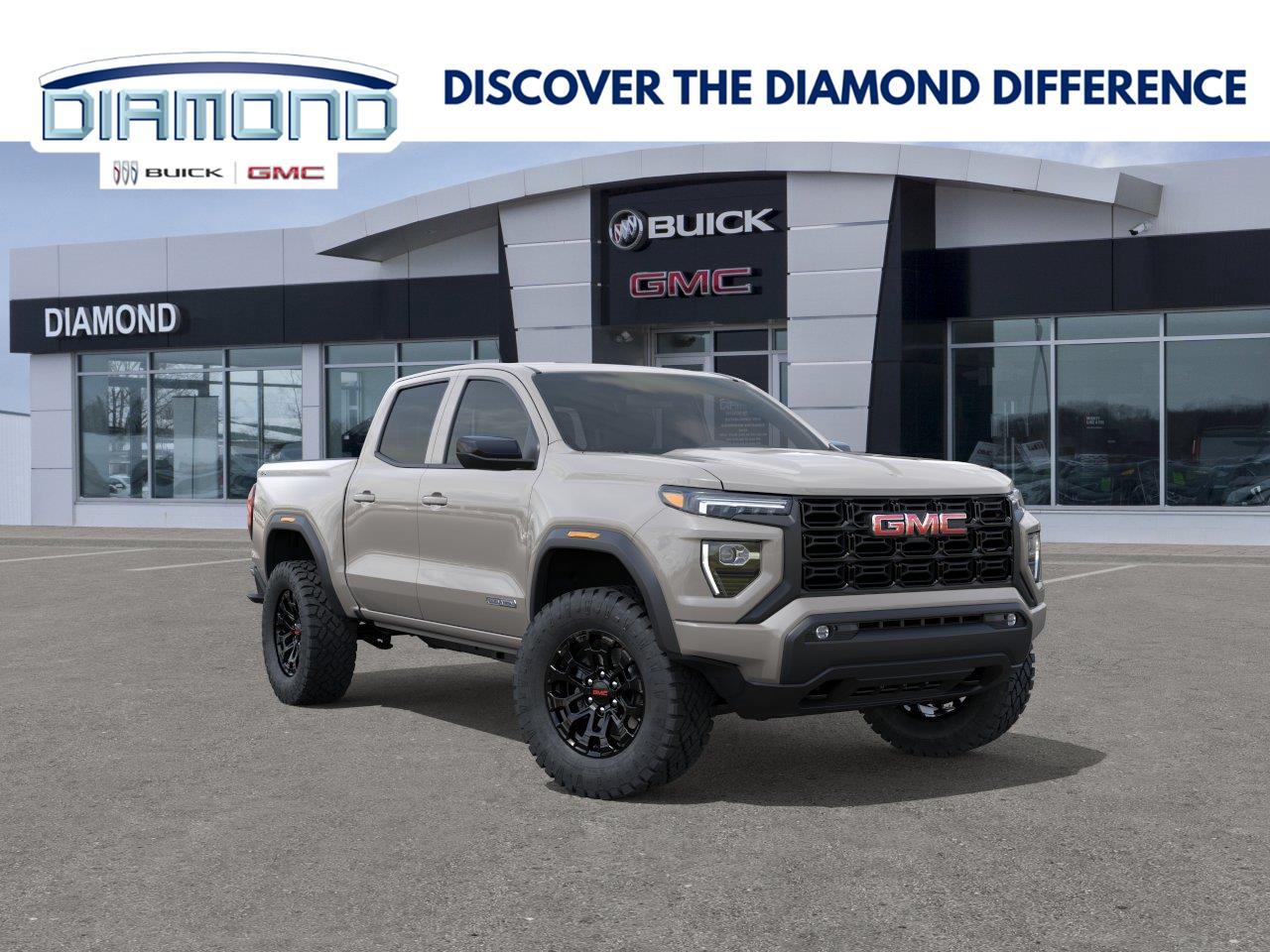 Coastal Dune 2026 GMC Canyon Pickup Truck Four-Wheel Drive 8-Speed Automatic