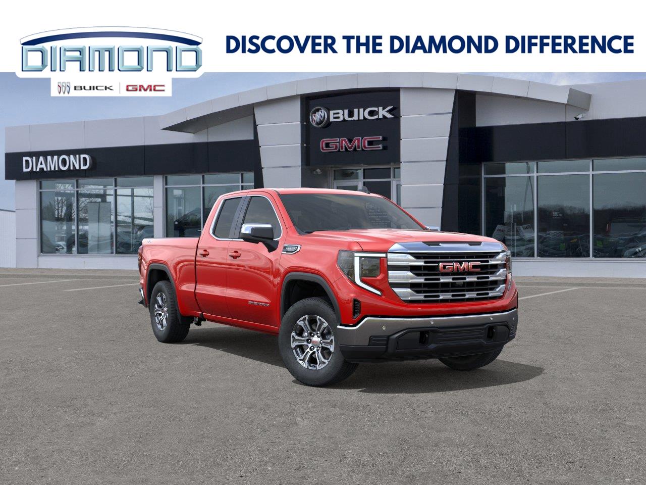 Cardinal Red 2026 GMC Sierra 1500 Pickup Truck Four-Wheel Drive Automatic