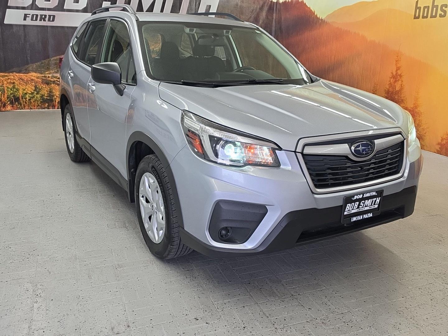Ice Silver Metallic 2019 Subaru Forester SUV / Crossover All-Wheel Drive Continuously Variable Transmission