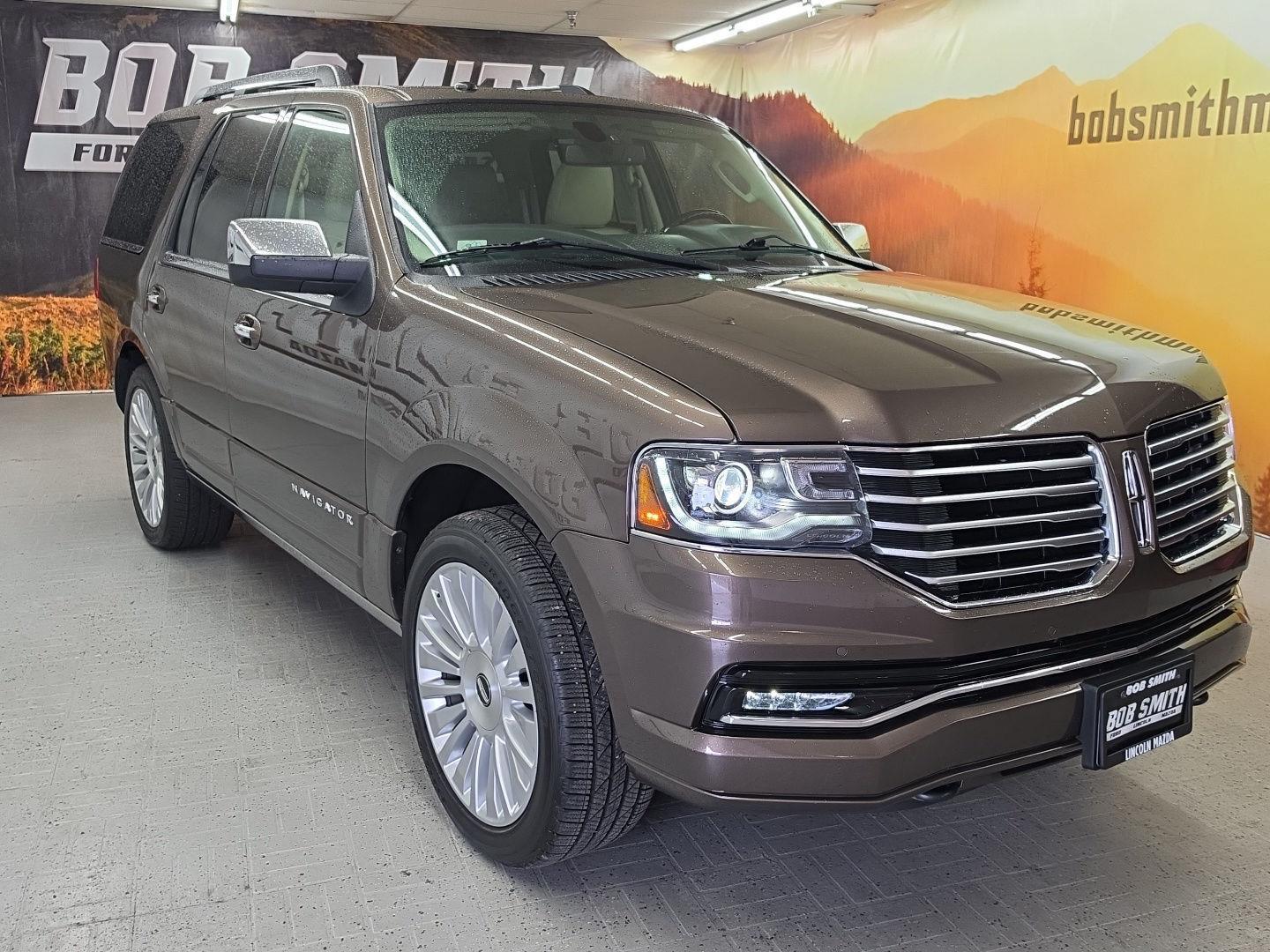 Brown 2016 Lincoln Navigator SUV / Crossover Four-Wheel Drive 6-Speed Automatic
