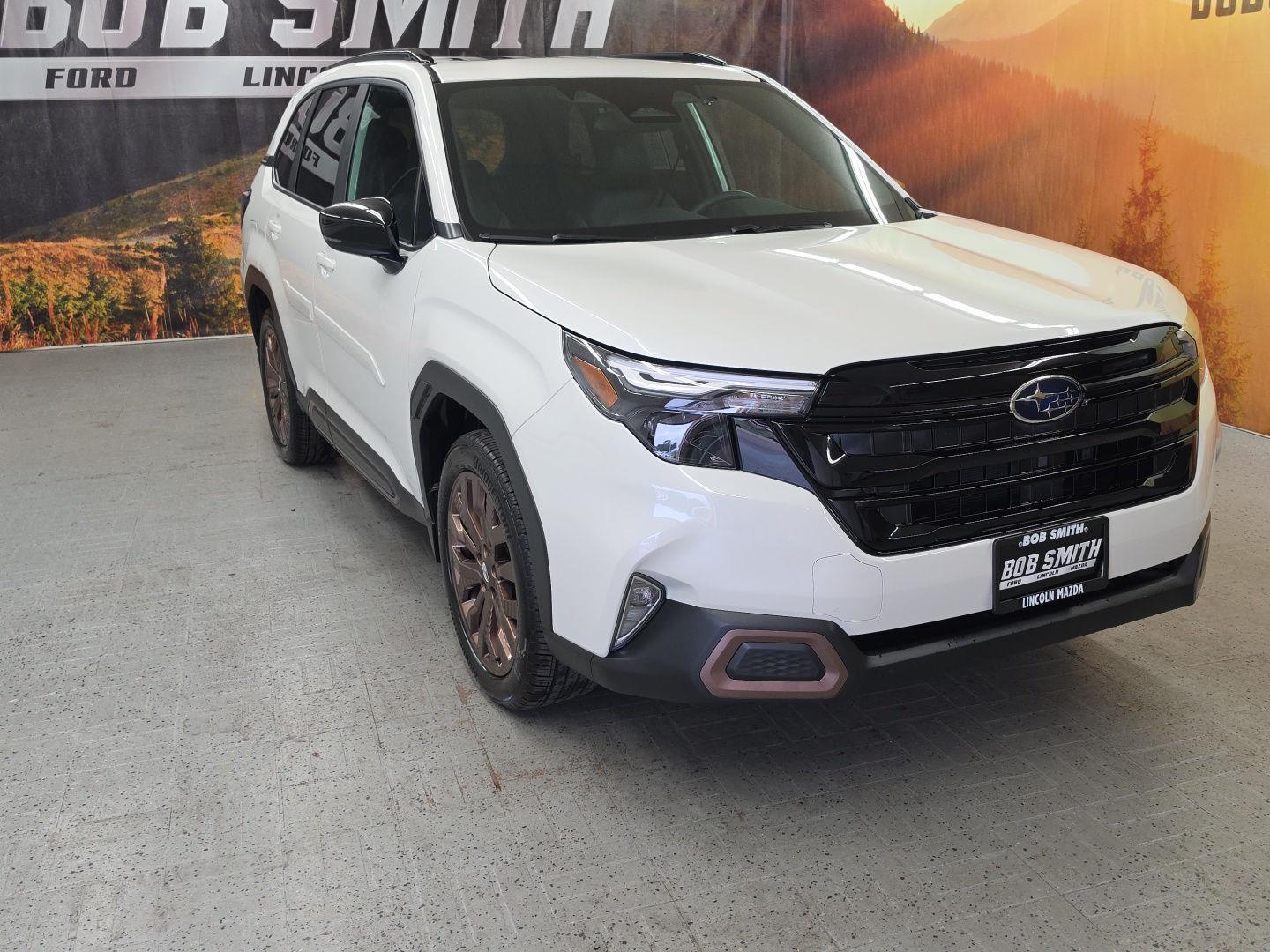 Crystal White Pearl 2026 Subaru Forester SUV / Crossover All-Wheel Drive Continuously Variable Transmission