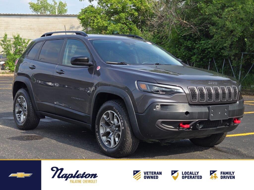 Gray (Granite Crystal Metallic Clearcoat) 2022 Jeep Cherokee SUV / Crossover Four-Wheel Drive 9-Speed Automatic