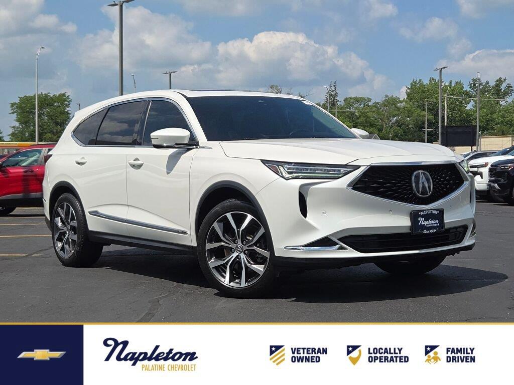 Platinum White Pearl 2023 Acura MDX SUV / Crossover All-Wheel Drive Automatic