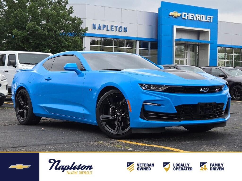 Rapid Blue 2023 Chevrolet Camaro Coupe Rear-Wheel Drive Automatic