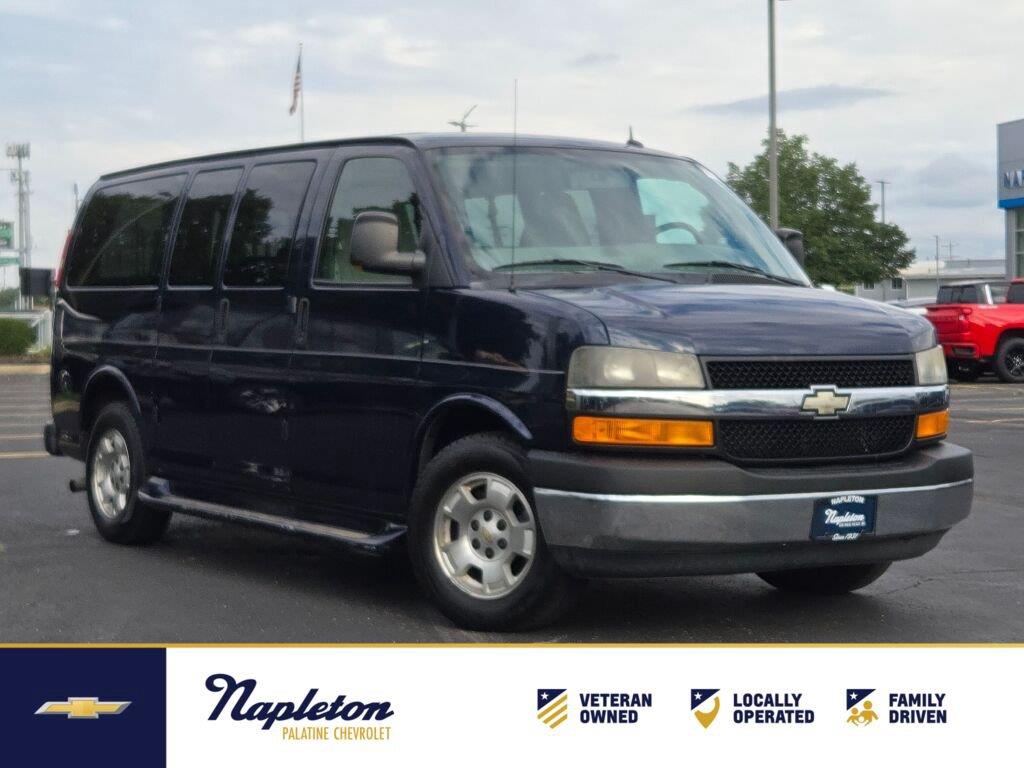 Dark Blue Metallic 2013 Chevrolet Express Van Rear-Wheel Drive 4-Speed Automatic