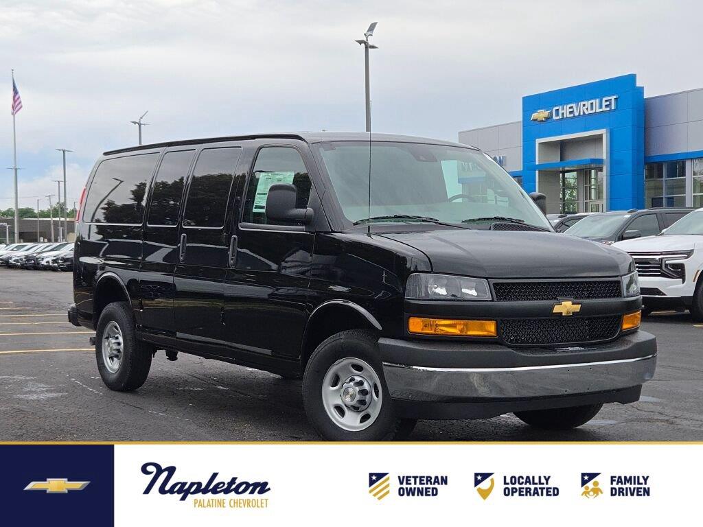 Black 2026 Chevrolet Express Cargo Van Rear-Wheel Drive 8-Speed Automatic