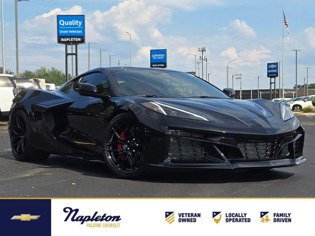 Black 2026 Chevrolet Corvette Coupe Rear-Wheel Drive 8-Speed Dual Clutch