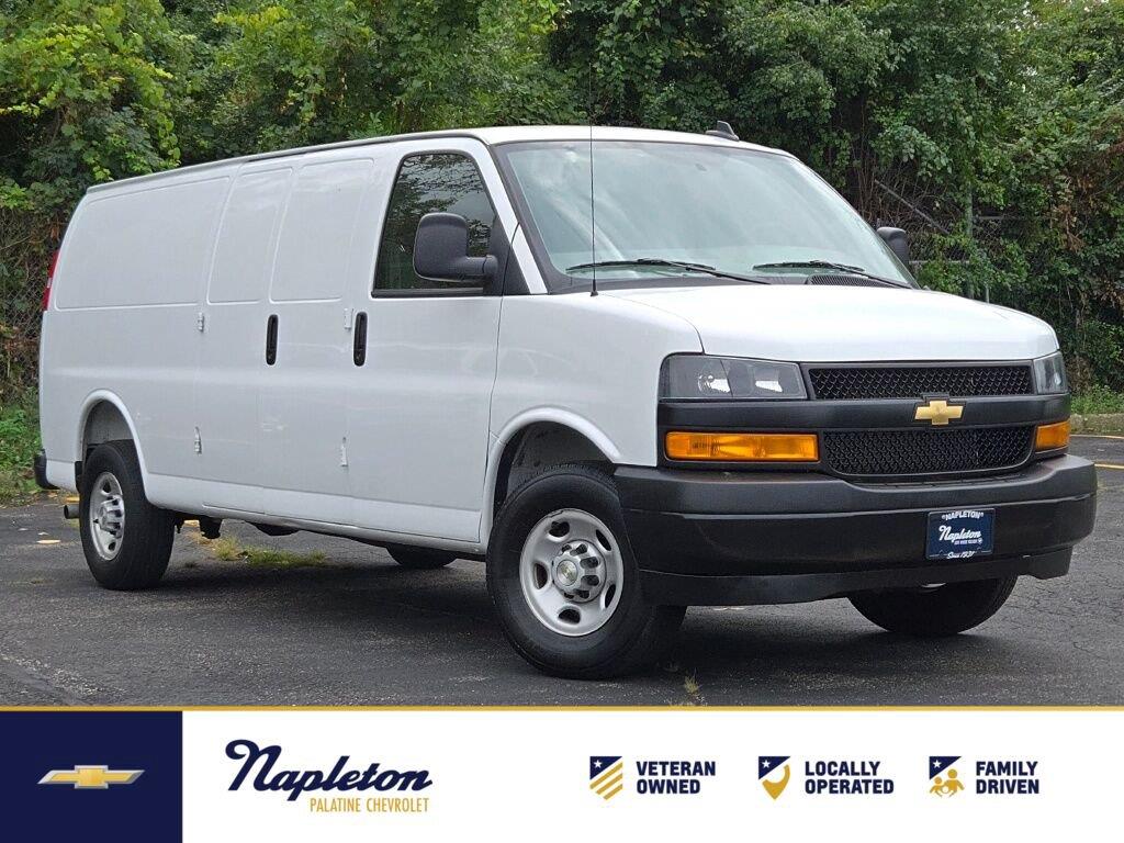 Summit White 2025 Chevrolet Express Cargo Van Rear-Wheel Drive 8-Speed Automatic