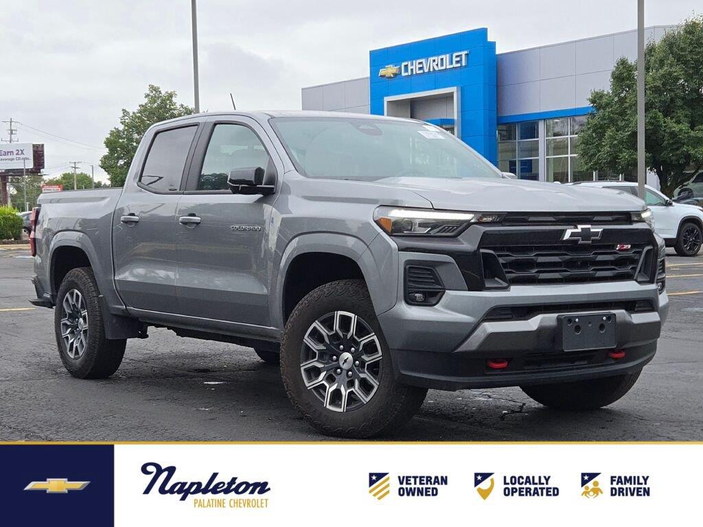 Gray (Sterling Grey Metallic) 2026 Chevrolet Colorado Pickup Truck Four-Wheel Drive 8-Speed Automatic