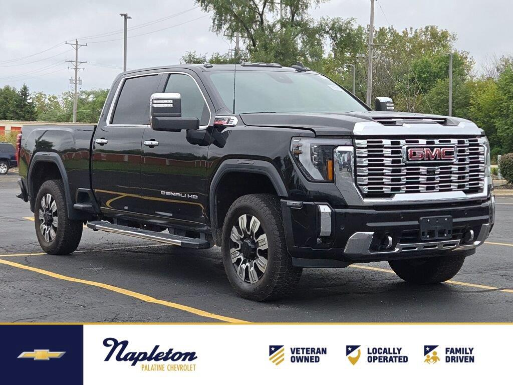 Onyx Black 2024 GMC Sierra 2500HD Pickup Truck Four-Wheel Drive Automatic