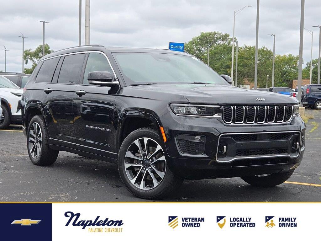 Diamond Black Crystal Pearlcoat 2023 Jeep Grand Cherokee L SUV / Crossover Four-Wheel Drive 8-Speed Automatic