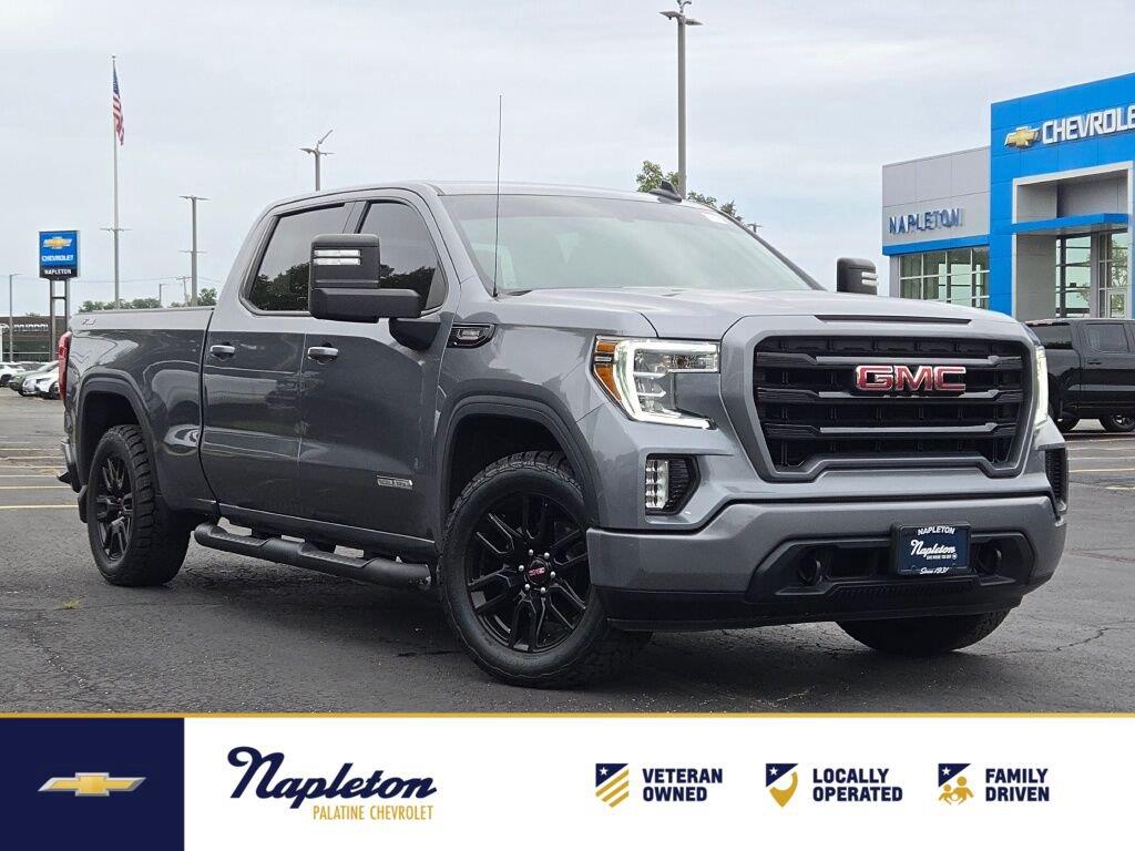 Gray (Satin Steel Metallic) 2021 GMC Sierra 1500 Pickup Truck Four-Wheel Drive 8-Speed Automatic