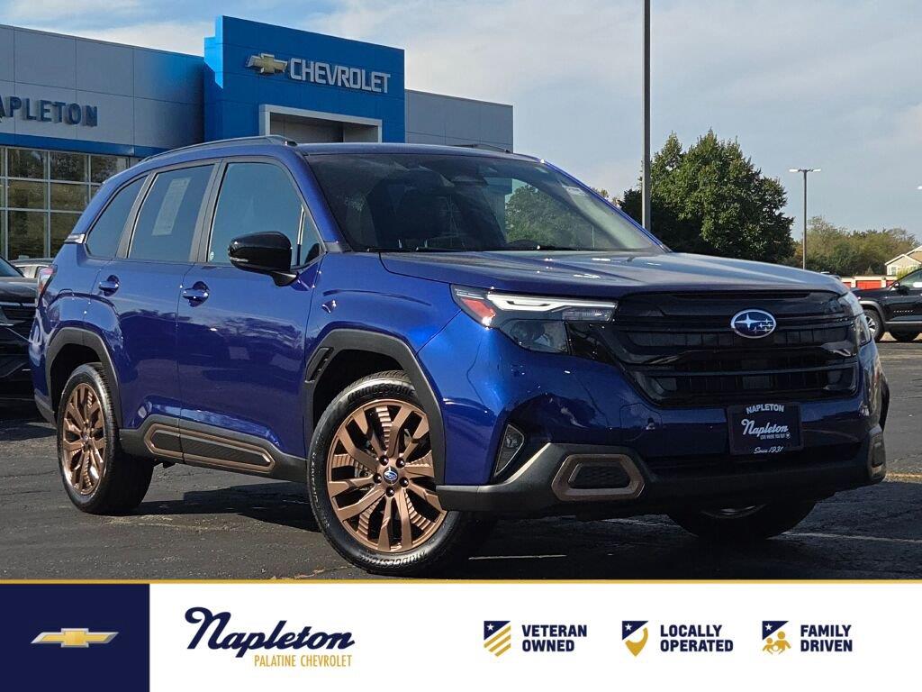 Sapphire Blue Pearl 2025 Subaru Forester SUV / Crossover All-Wheel Drive Continuously Variable Transmission