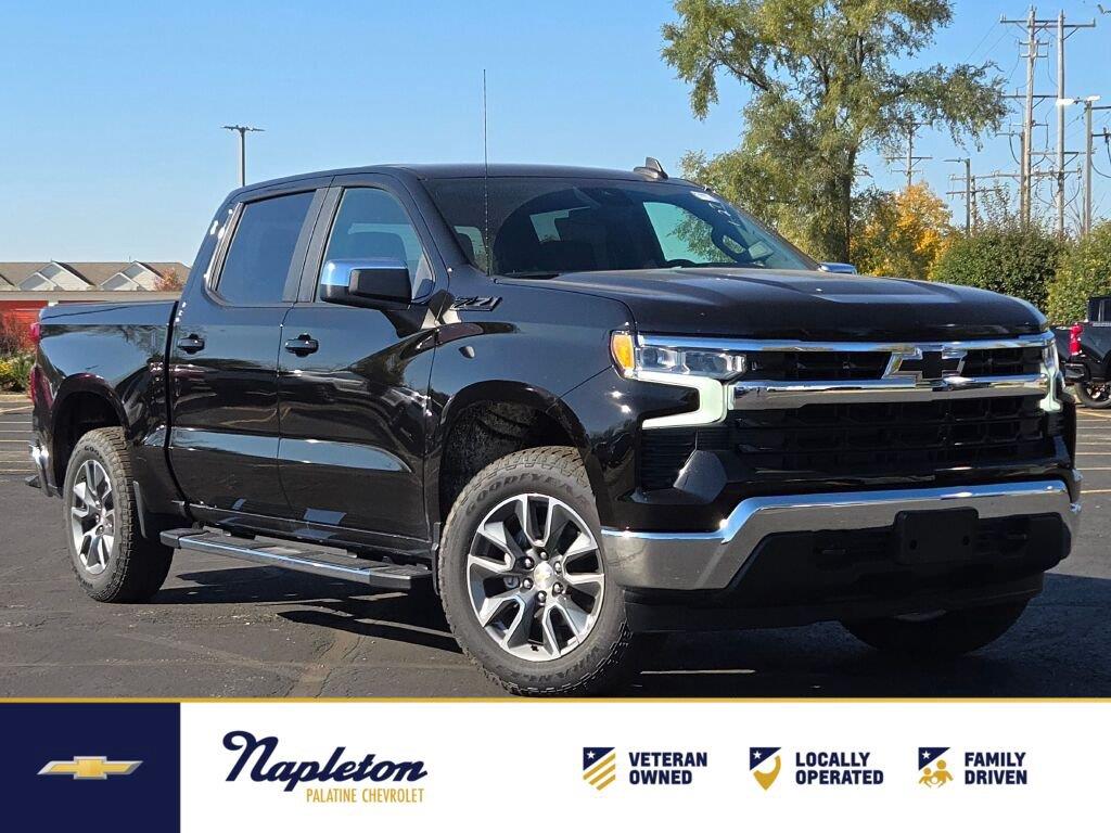 Black 2026 Chevrolet Silverado 1500 Pickup Truck Four-Wheel Drive Automatic