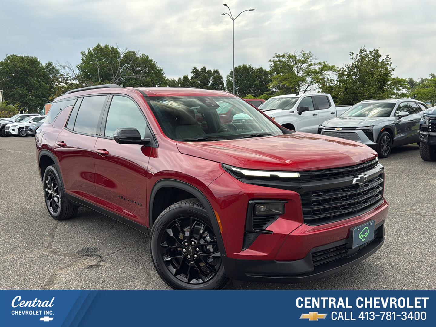 Radiant Red Tintcoat 2026 Chevrolet Traverse SUV / Crossover Four-Wheel Drive 8-Speed Automatic