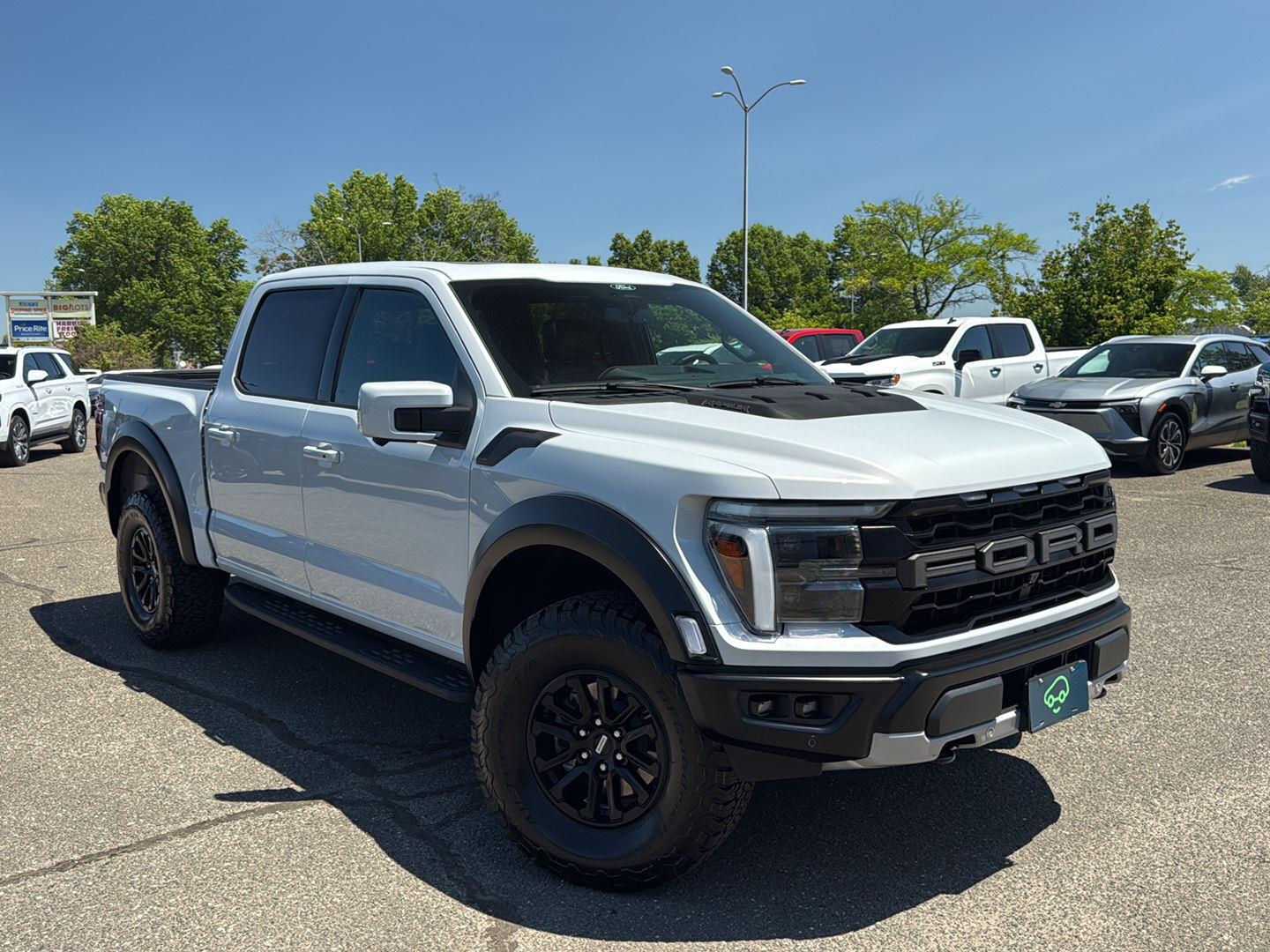 Space White 2025 Ford F-150 Pickup Truck Four-Wheel Drive Automatic