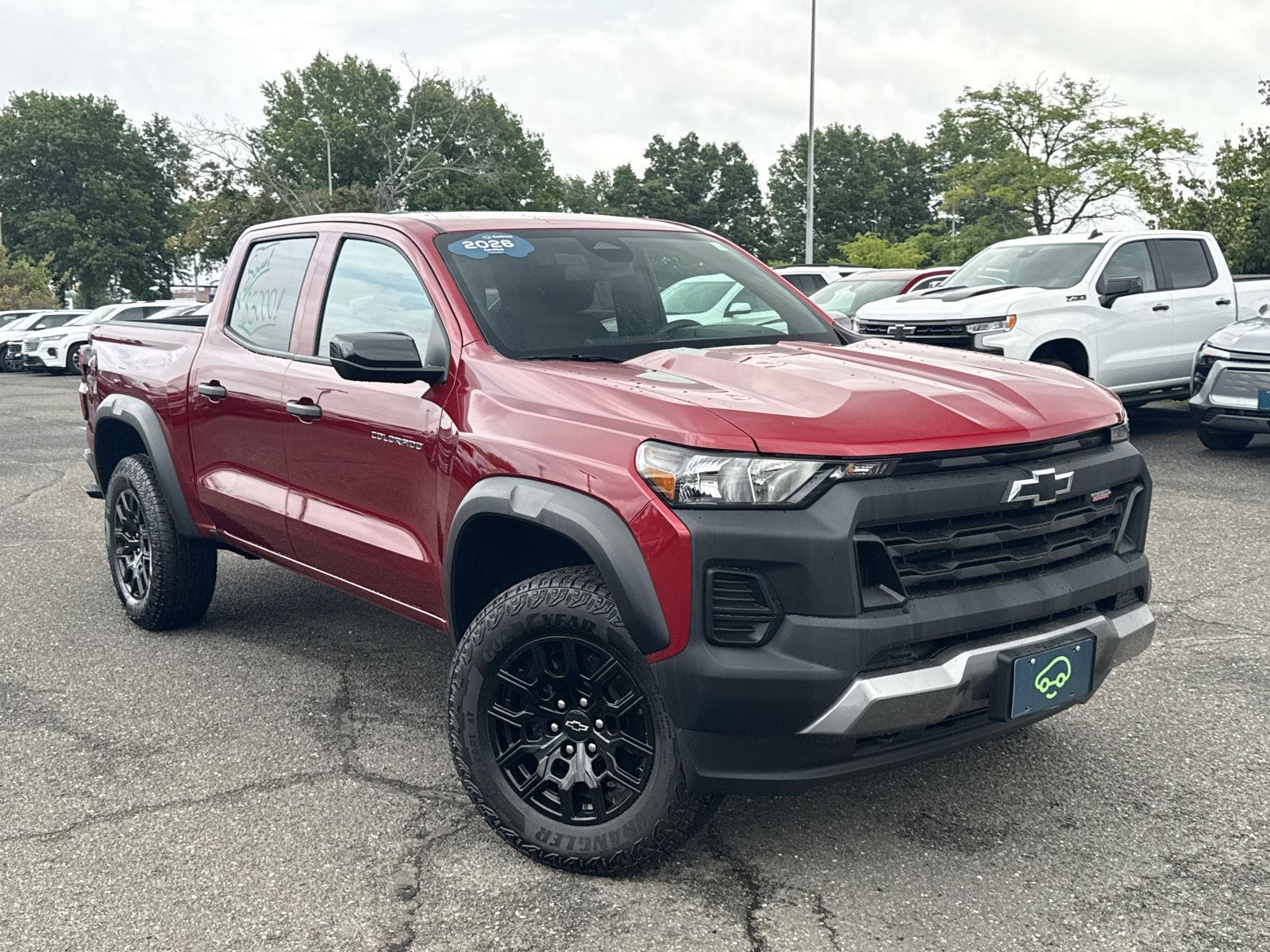 Radiant Red Tintcoat 2026 Chevrolet Colorado Pickup Truck Four-Wheel Drive Automatic