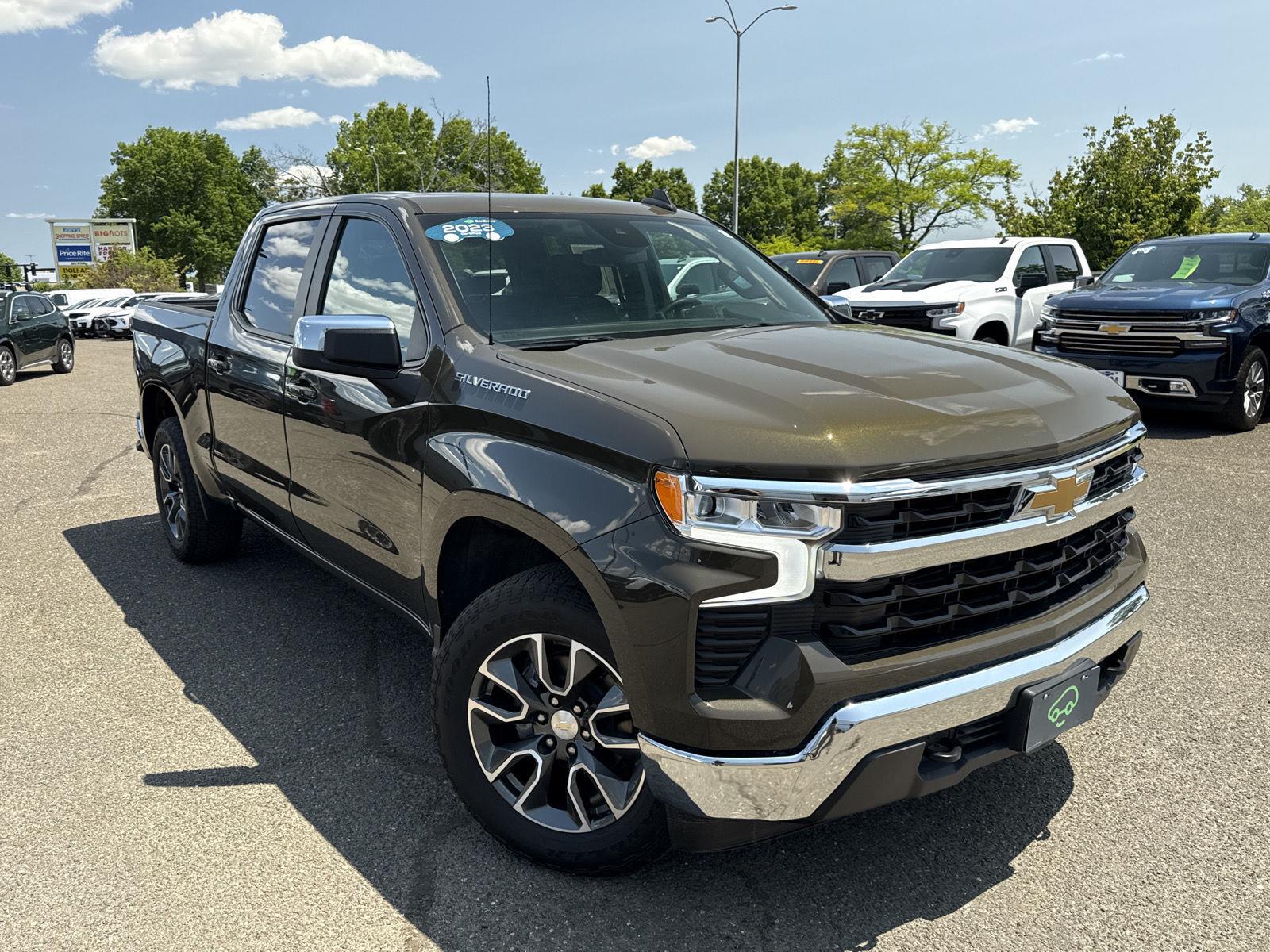 Harvest Bronze Metallic 2023 Chevrolet Silverado 1500 Pickup Truck Four-Wheel Drive Automatic