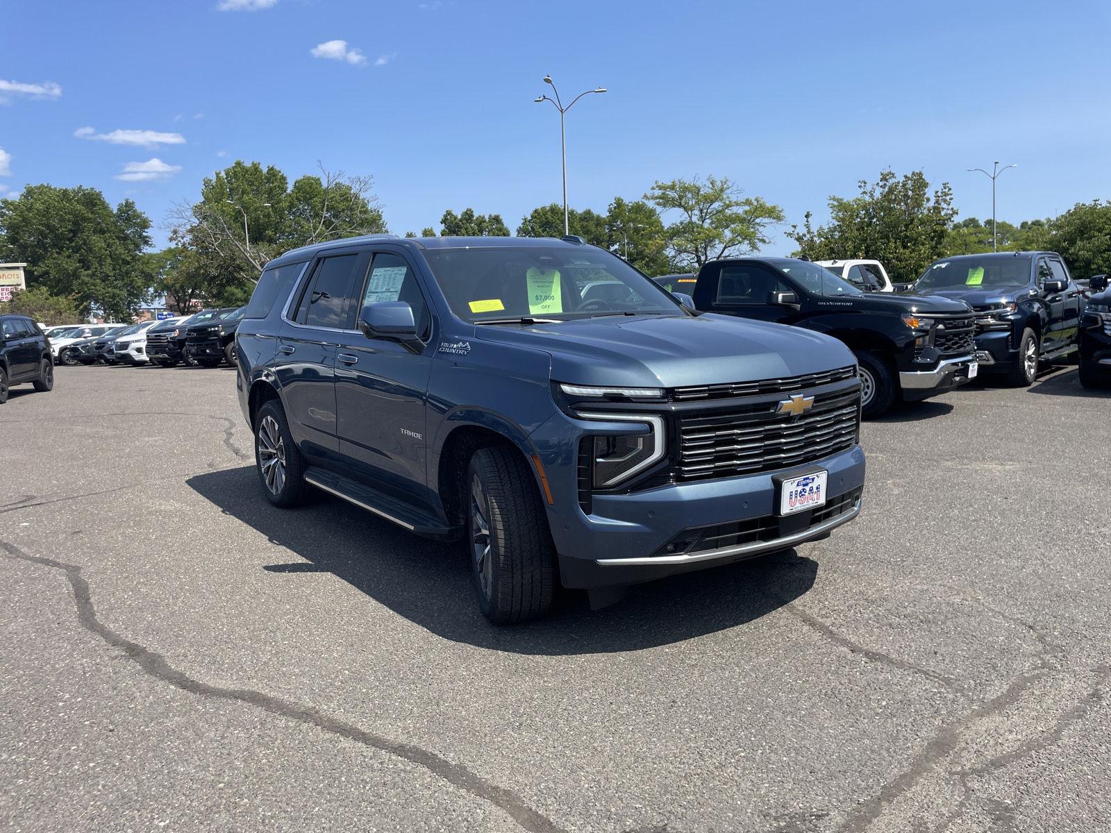 Lakeshore Blue Metallic 2026 Chevrolet Tahoe SUV / Crossover Four-Wheel Drive Automatic