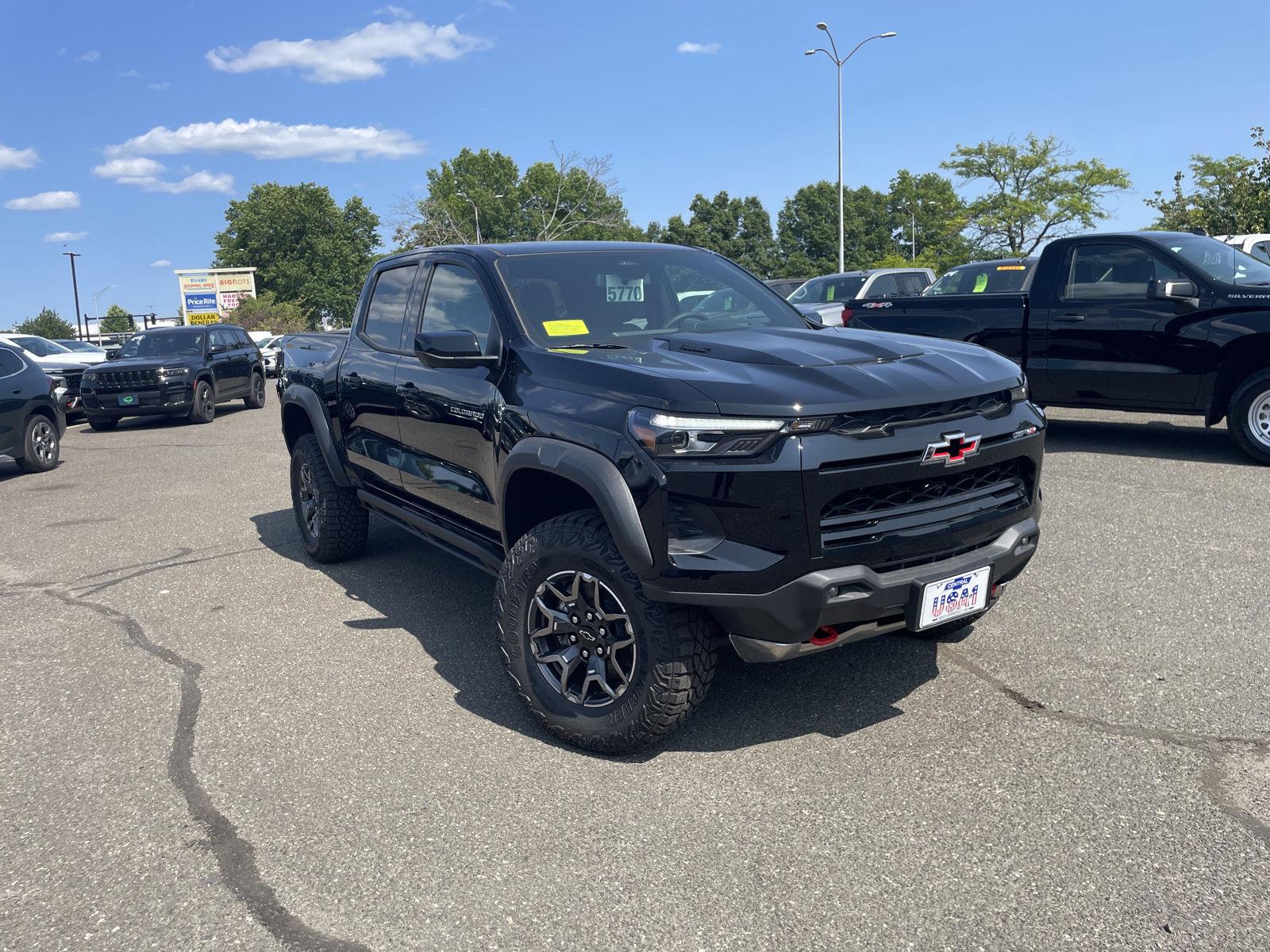 Black 2026 Chevrolet Colorado Pickup Truck Four-Wheel Drive Automatic
