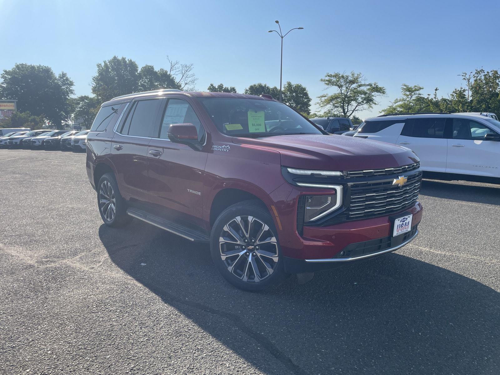 Radiant Red Tintcoat 2026 Chevrolet Tahoe SUV / Crossover Four-Wheel Drive Automatic