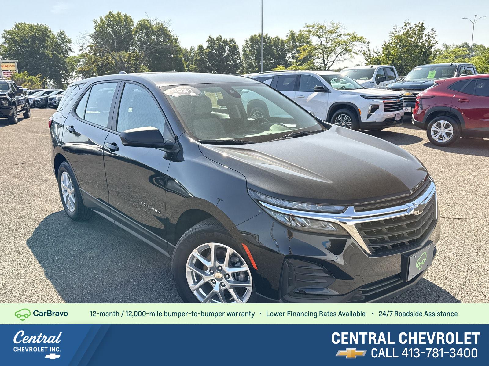 Mosaic Black Metallic 2024 Chevrolet Equinox SUV / Crossover Front-Wheel Drive Automatic