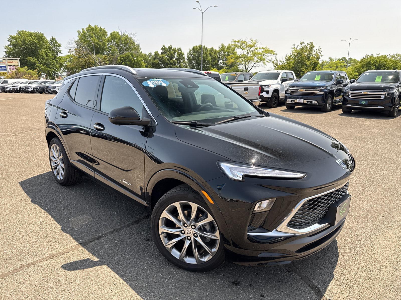 Black (Ebony Twilight Metallic) 2024 Buick Encore GX SUV / Crossover All-Wheel Drive Automatic