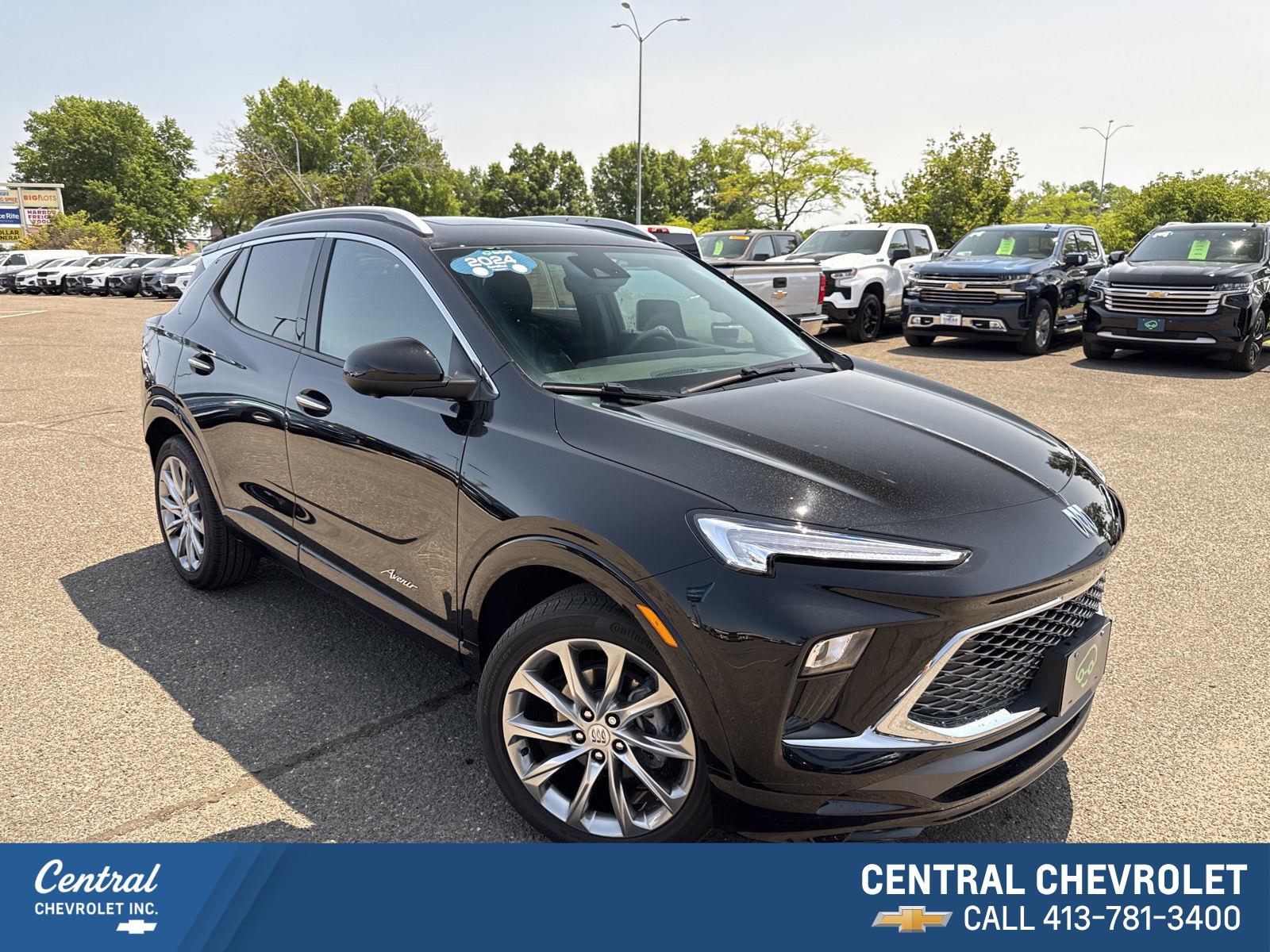 Black (Ebony Twilight Metallic) 2024 Buick Encore GX SUV / Crossover All-Wheel Drive Automatic