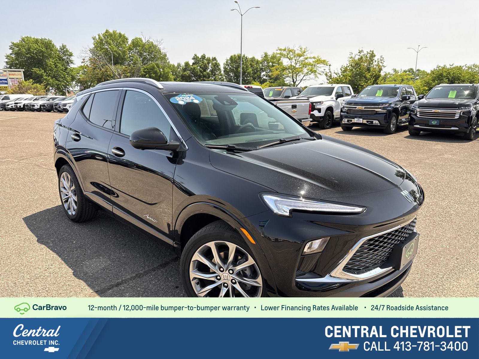 Black (Ebony Twilight Metallic) 2024 Buick Encore GX SUV / Crossover All-Wheel Drive Automatic