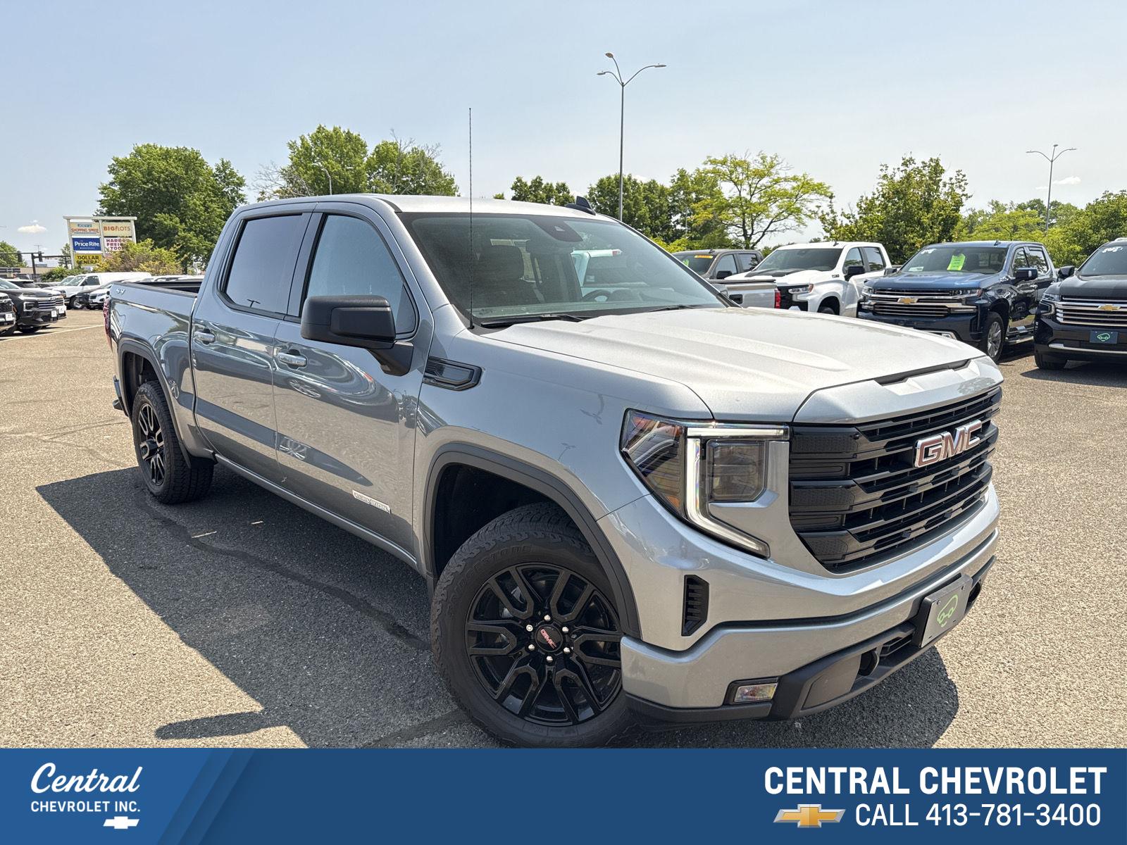 Sterling Metallic 2024 GMC Sierra 1500 Pickup Truck Four-Wheel Drive Automatic