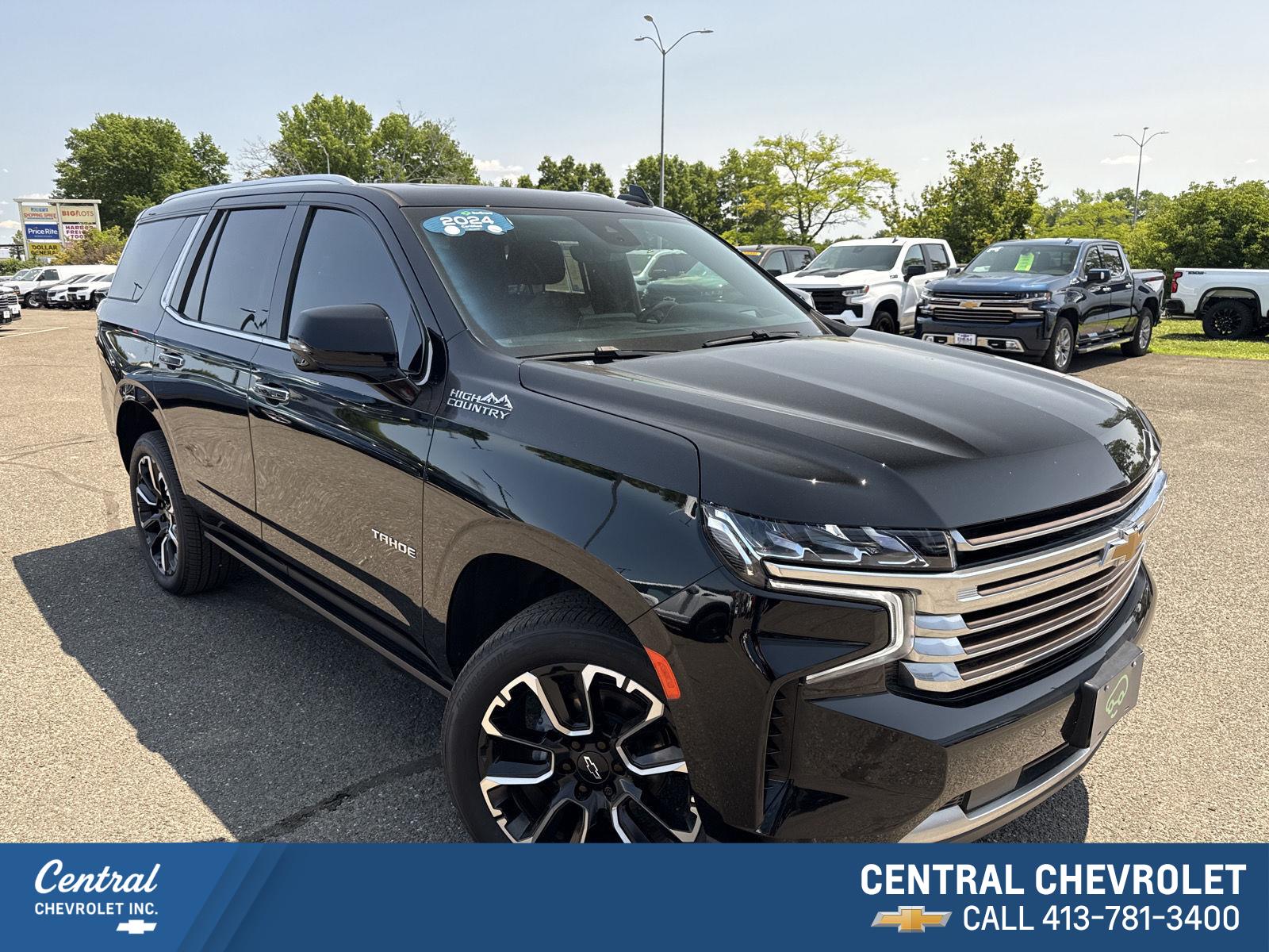 Black 2024 Chevrolet Tahoe SUV / Crossover Four-Wheel Drive Automatic