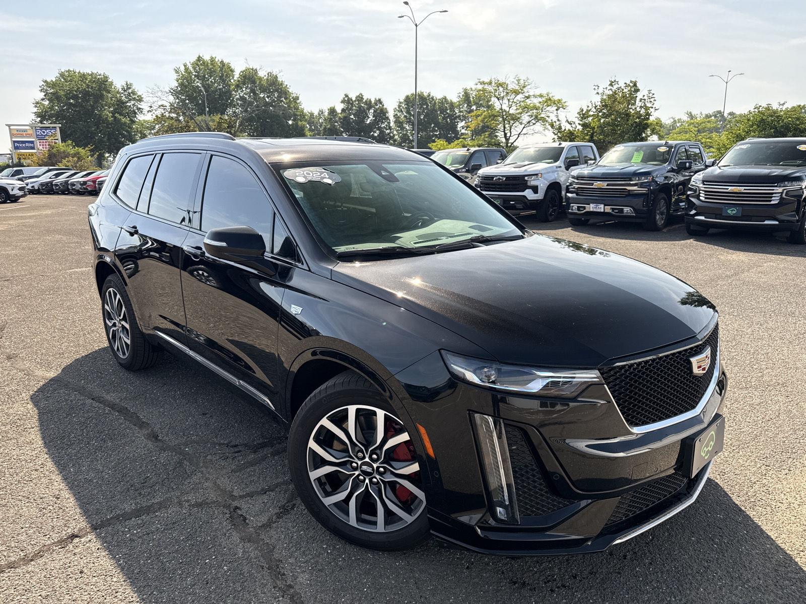 Stellar Black Metallic 2024 Cadillac XT6 SUV / Crossover Four-Wheel Drive Automatic