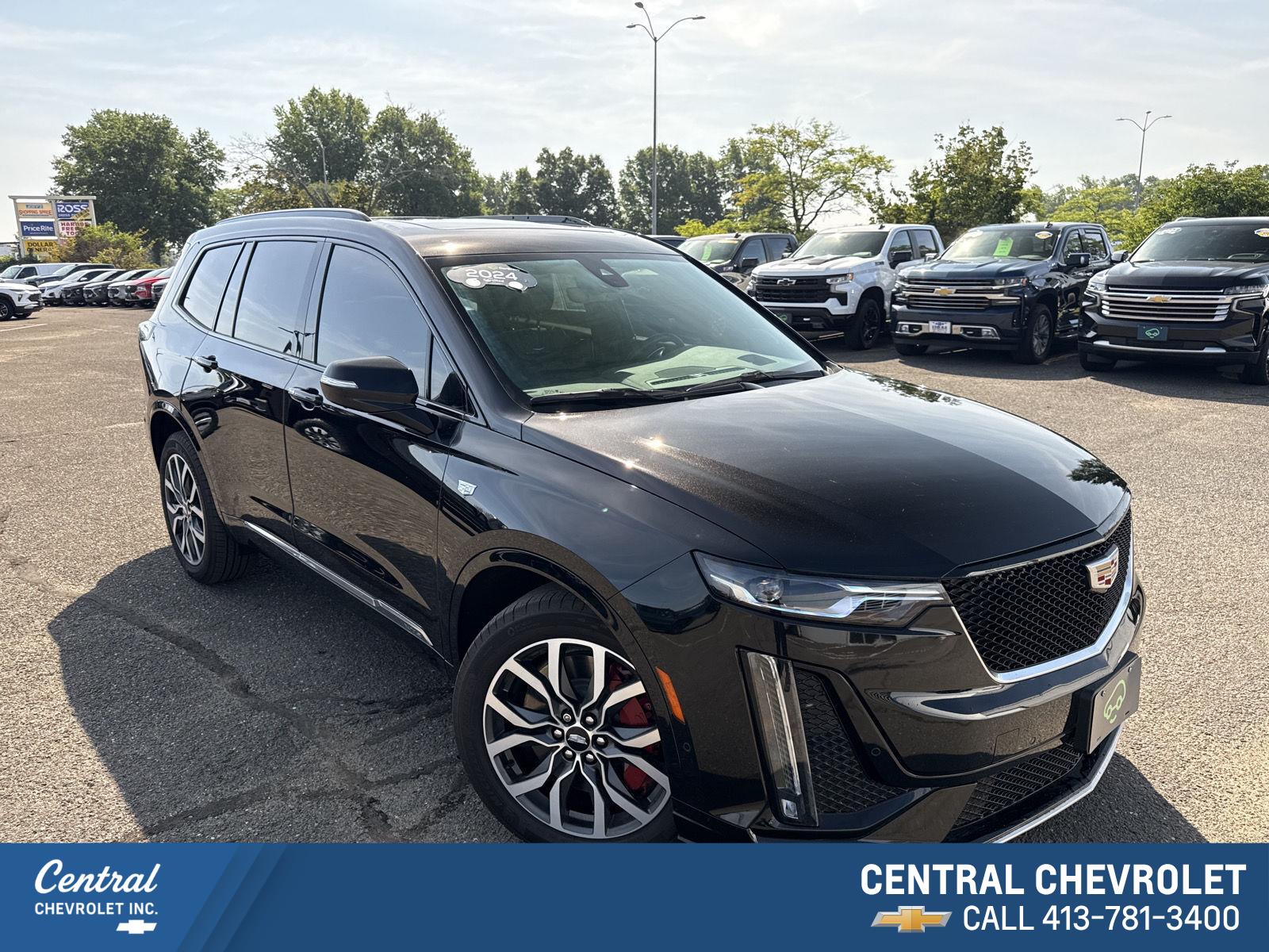 Stellar Black Metallic 2024 Cadillac XT6 SUV / Crossover Four-Wheel Drive Automatic