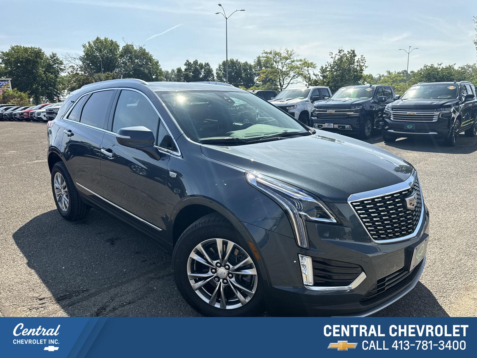Shadow Metallic 2021 Cadillac XT5 SUV / Crossover Four-Wheel Drive 9-Speed Automatic