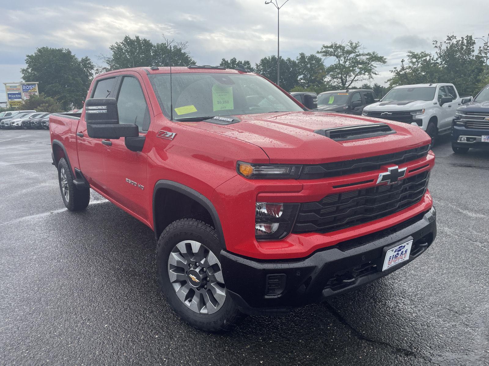 Red Hot 2026 Chevrolet Silverado 2500HD Pickup Truck Four-Wheel Drive Automatic