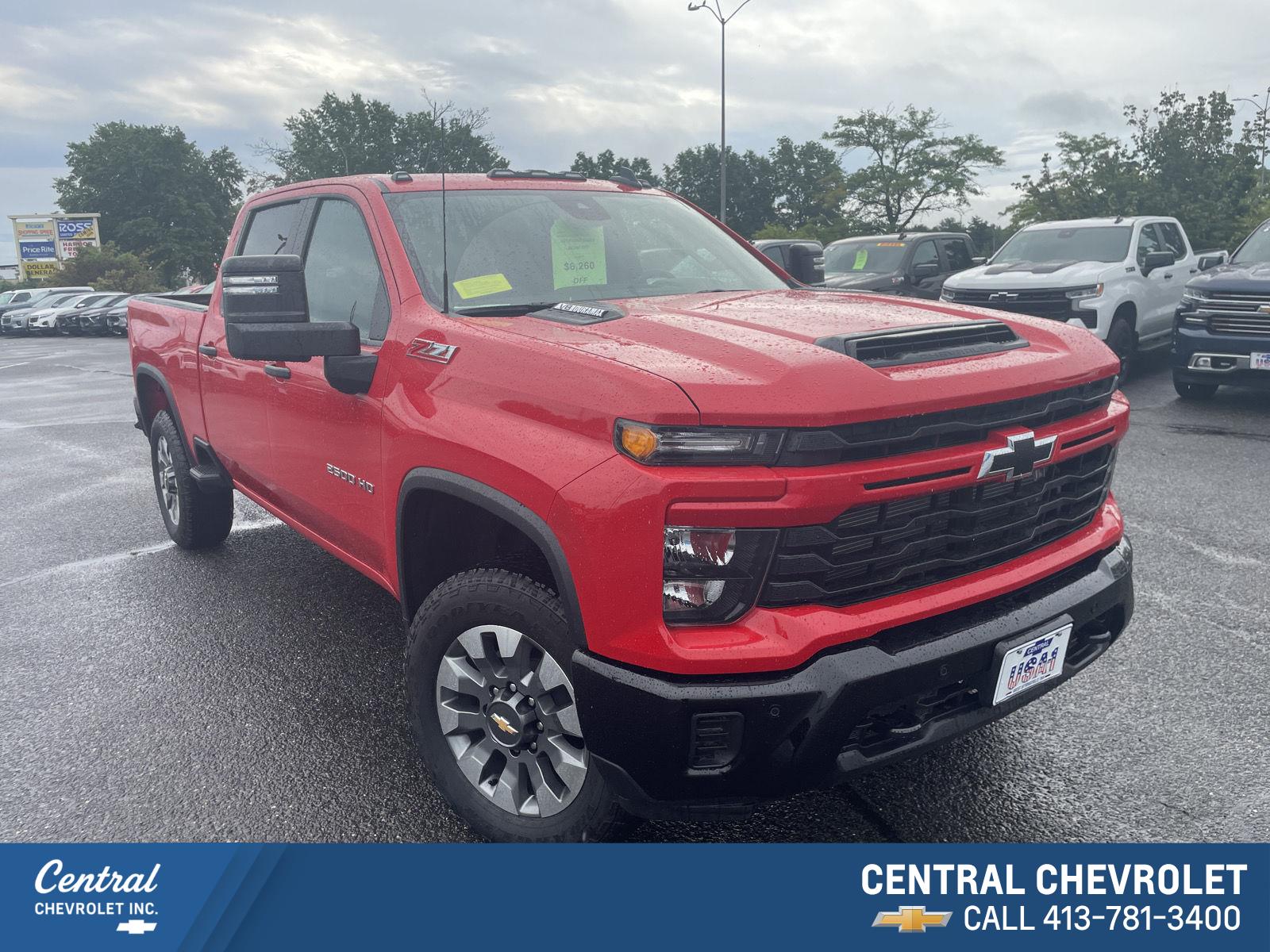 Red Hot 2026 Chevrolet Silverado 2500HD Pickup Truck Four-Wheel Drive Automatic