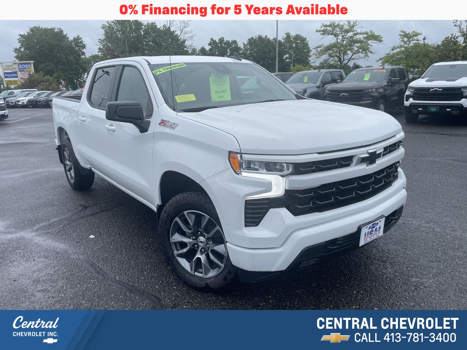 Summit White 2026 Chevrolet Silverado 1500 Pickup Truck Four-Wheel Drive Automatic