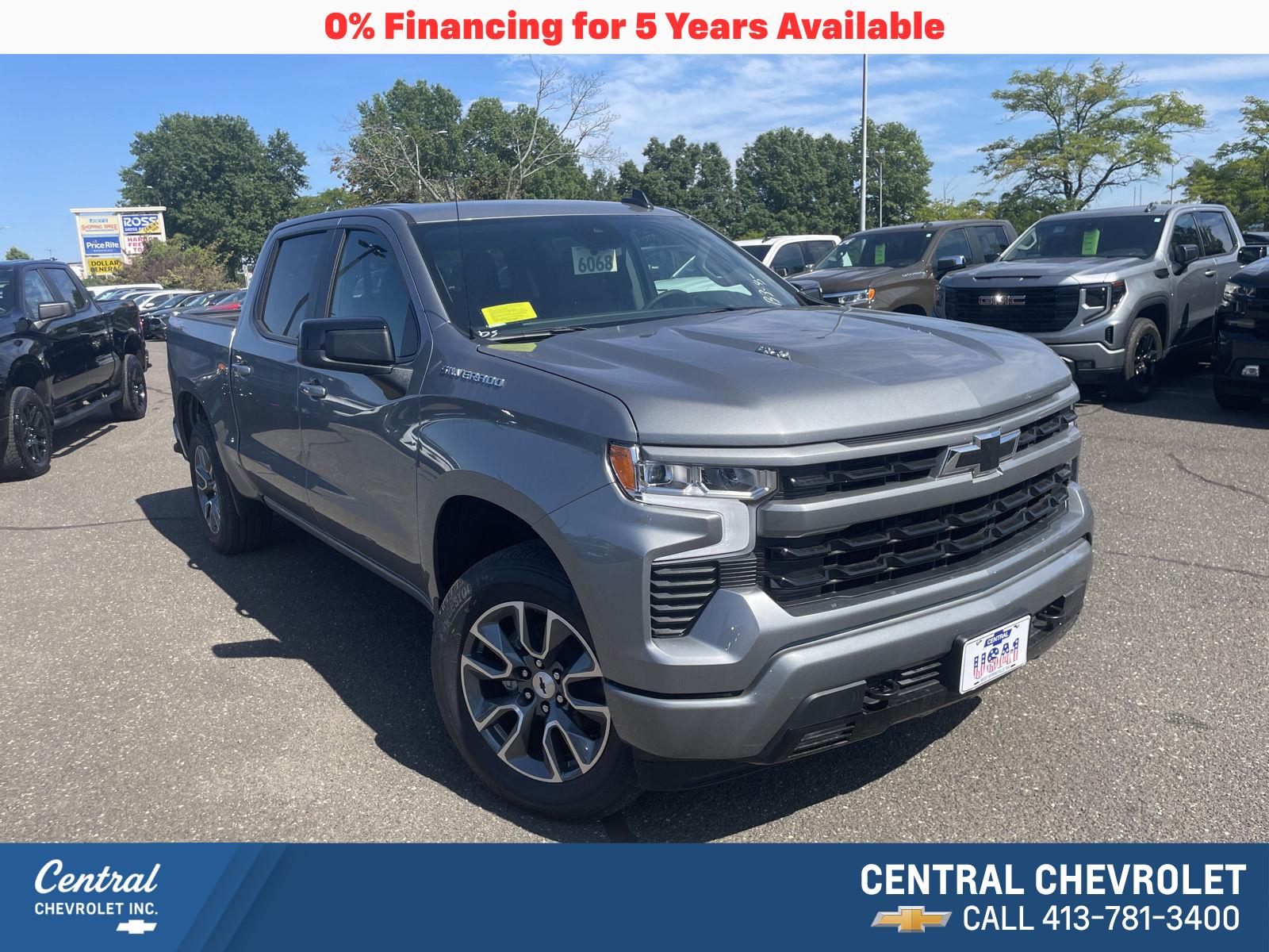 Sterling Gray Metallic 2026 Chevrolet Silverado 1500 Pickup Truck Four-Wheel Drive Automatic