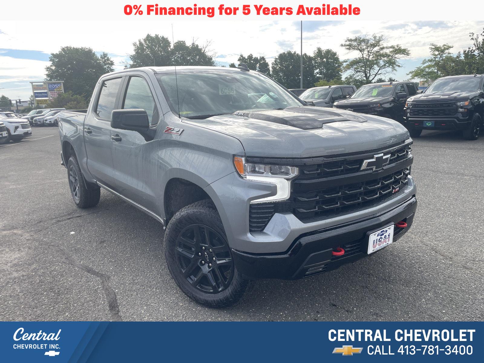 Sterling Gray Metallic 2026 Chevrolet Silverado 1500 Pickup Truck Four-Wheel Drive Automatic