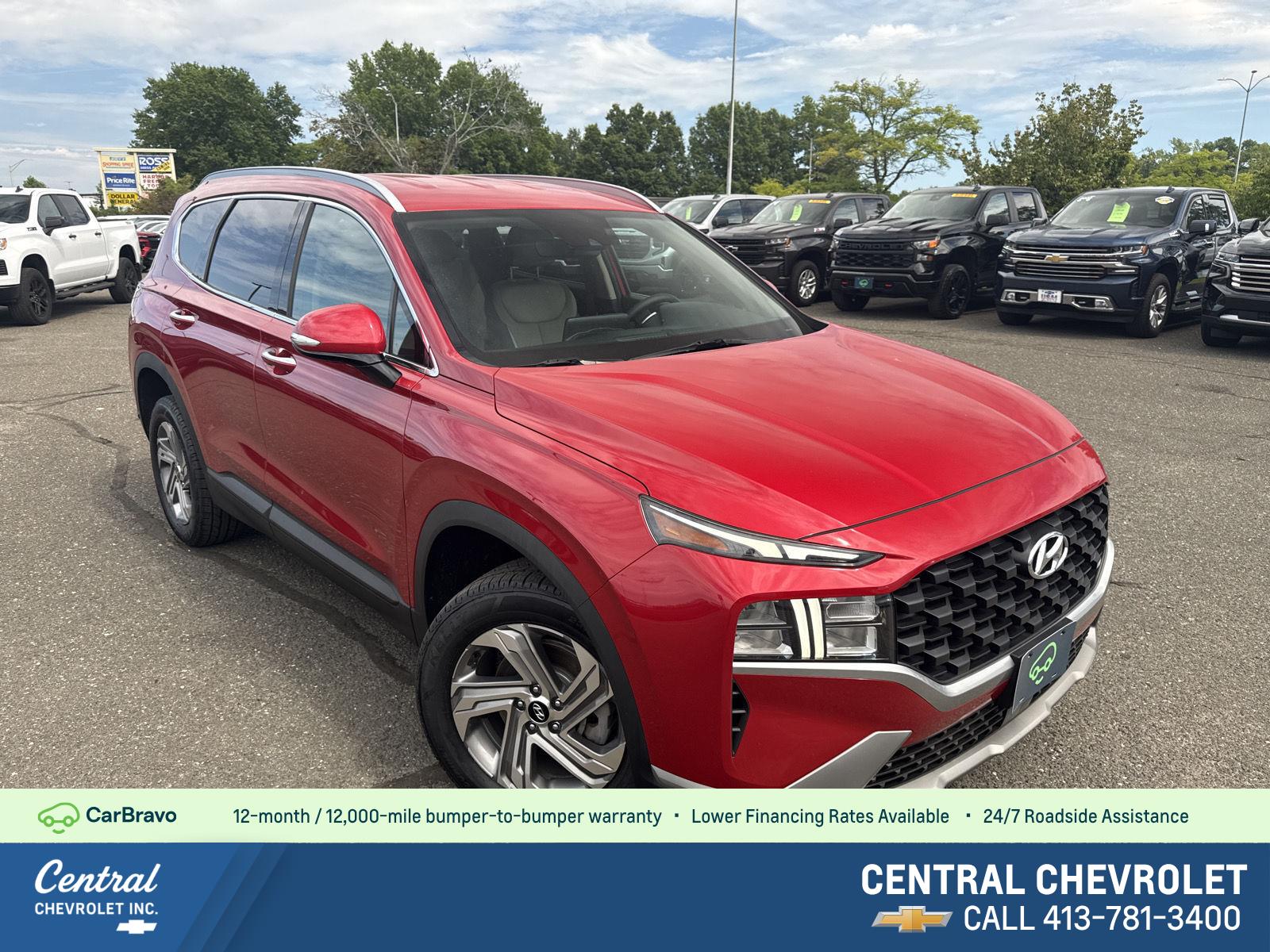 Red 2023 Hyundai Santa Fe SUV / Crossover All-Wheel Drive
