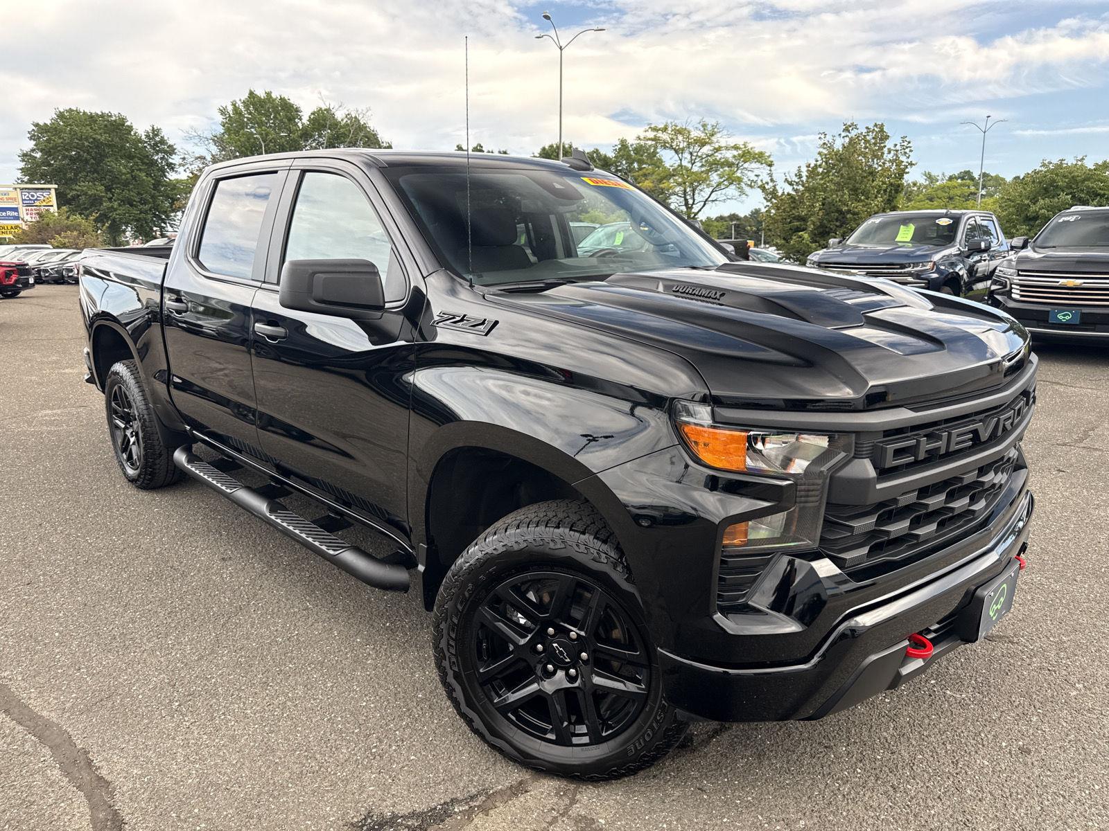 Black 2026 Chevrolet Silverado 1500 Pickup Truck Four-Wheel Drive Automatic
