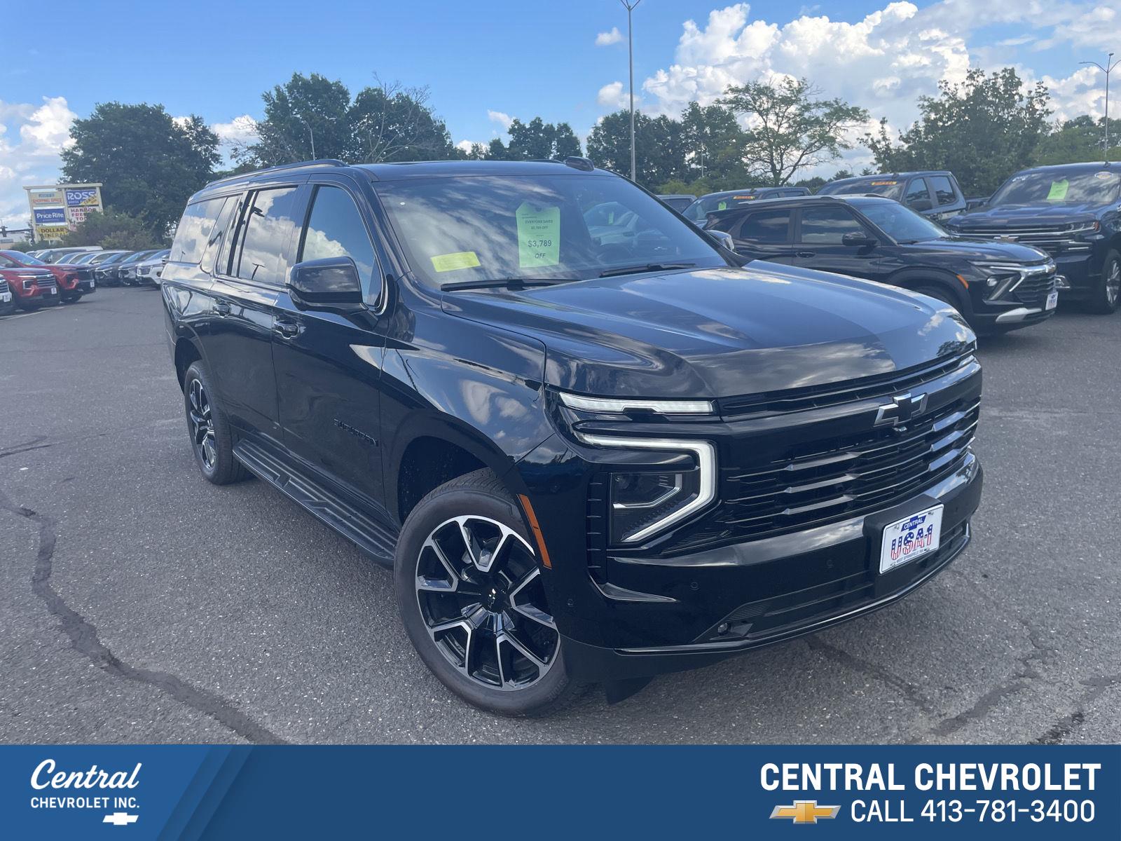Black 2026 Chevrolet Suburban SUV / Crossover Four-Wheel Drive Automatic