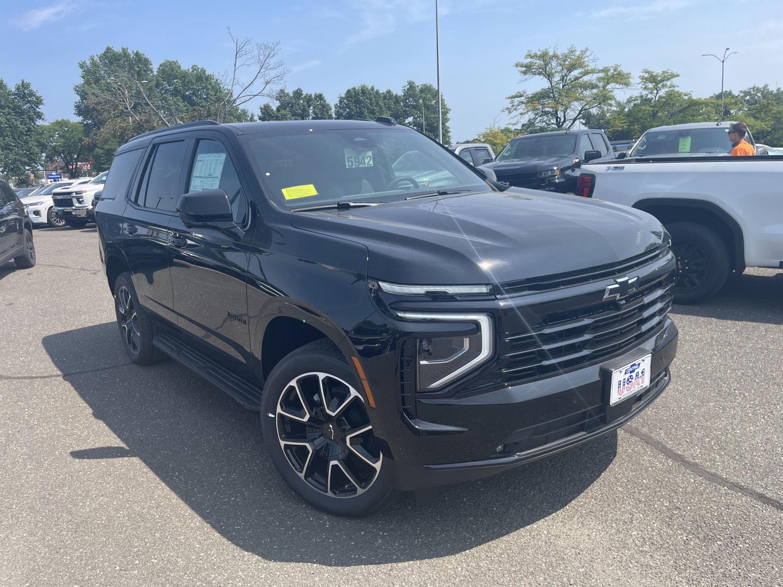 Black 2026 Chevrolet Tahoe SUV / Crossover Four-Wheel Drive Automatic