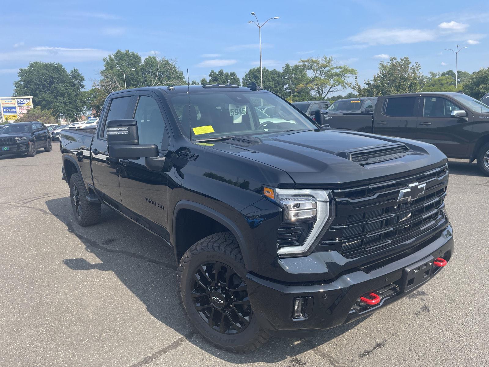 Black 2026 Chevrolet Silverado 2500HD Pickup Truck Four-Wheel Drive Automatic