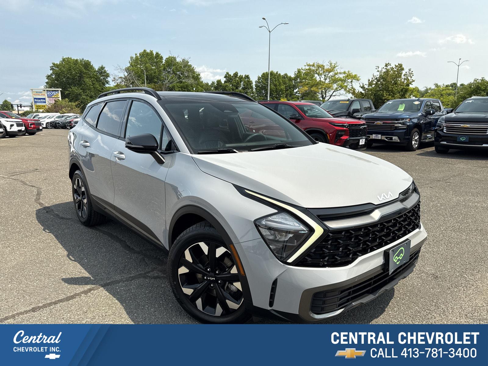 Wolf Gray 2023 Kia Sportage SUV / Crossover All-Wheel Drive