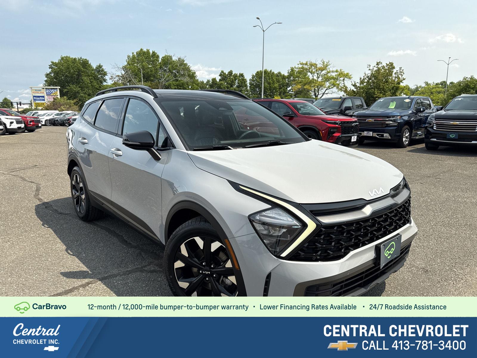 Wolf Gray 2023 Kia Sportage SUV / Crossover All-Wheel Drive