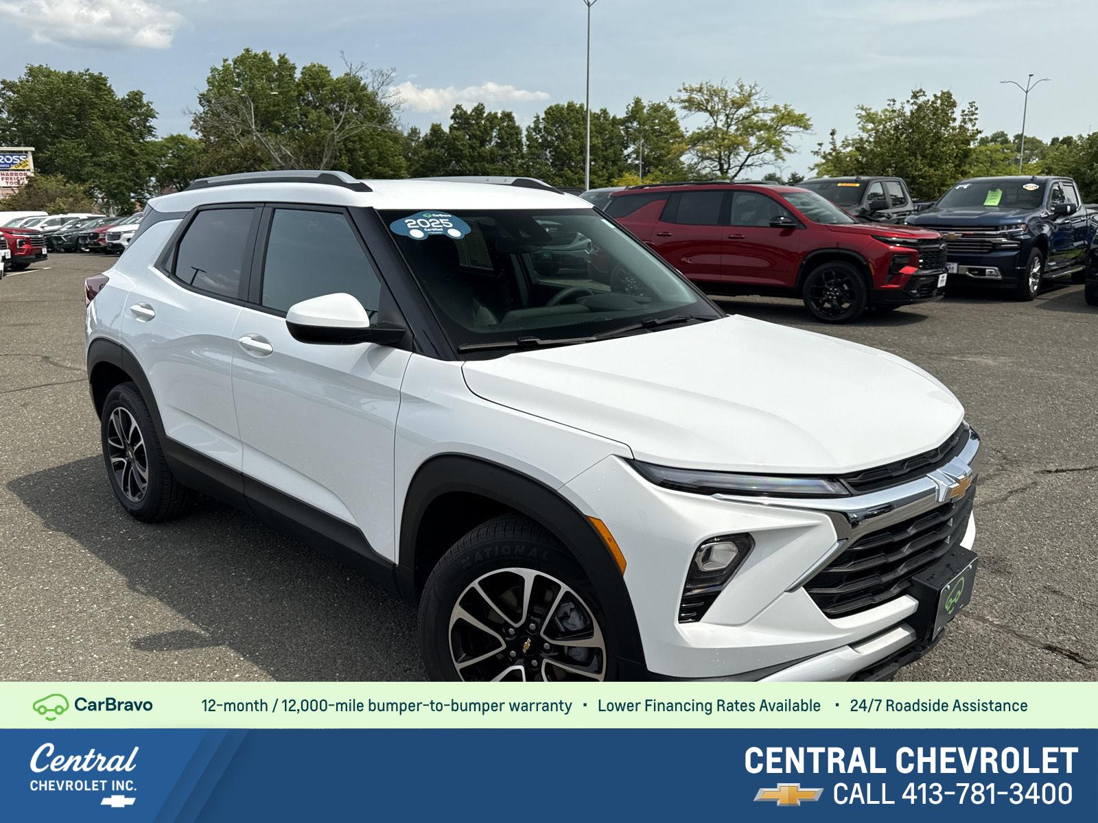 Summit White 2025 Chevrolet Trailblazer SUV / Crossover Four-Wheel Drive Automatic