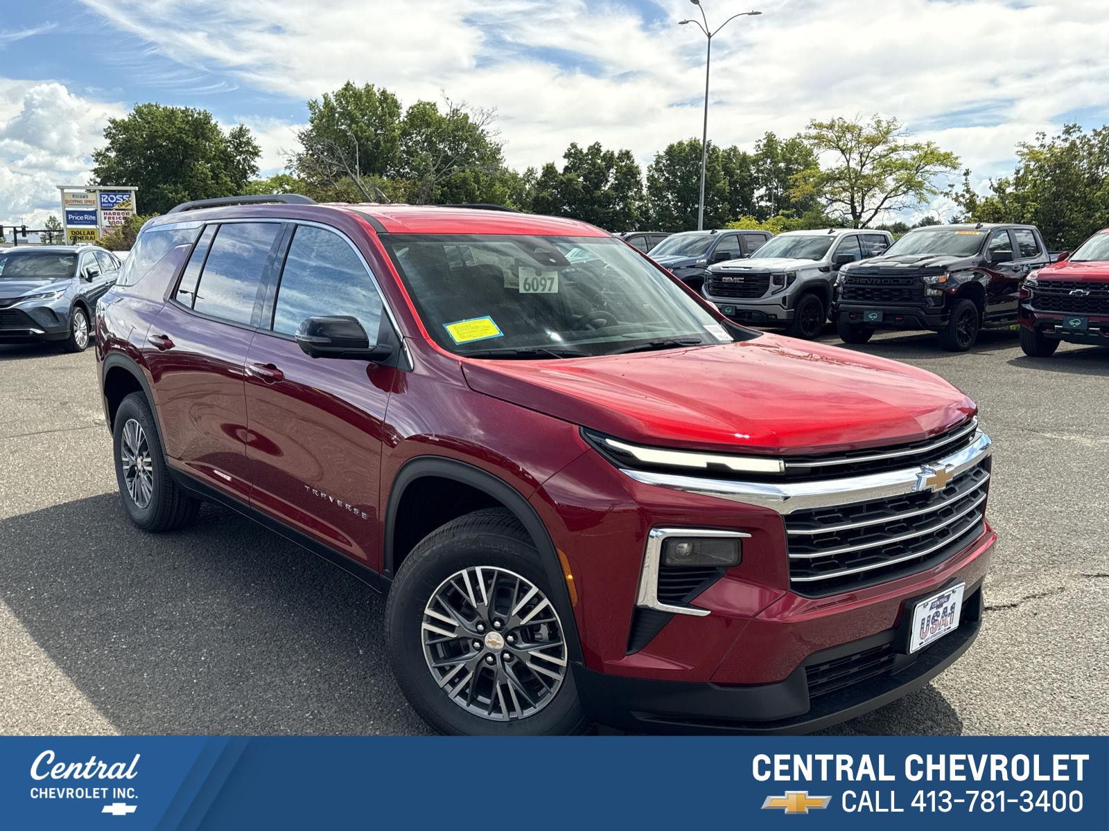 Radiant Red Tintcoat 2027 Chevrolet Traverse SUV / Crossover Four-Wheel Drive 8-Speed Automatic