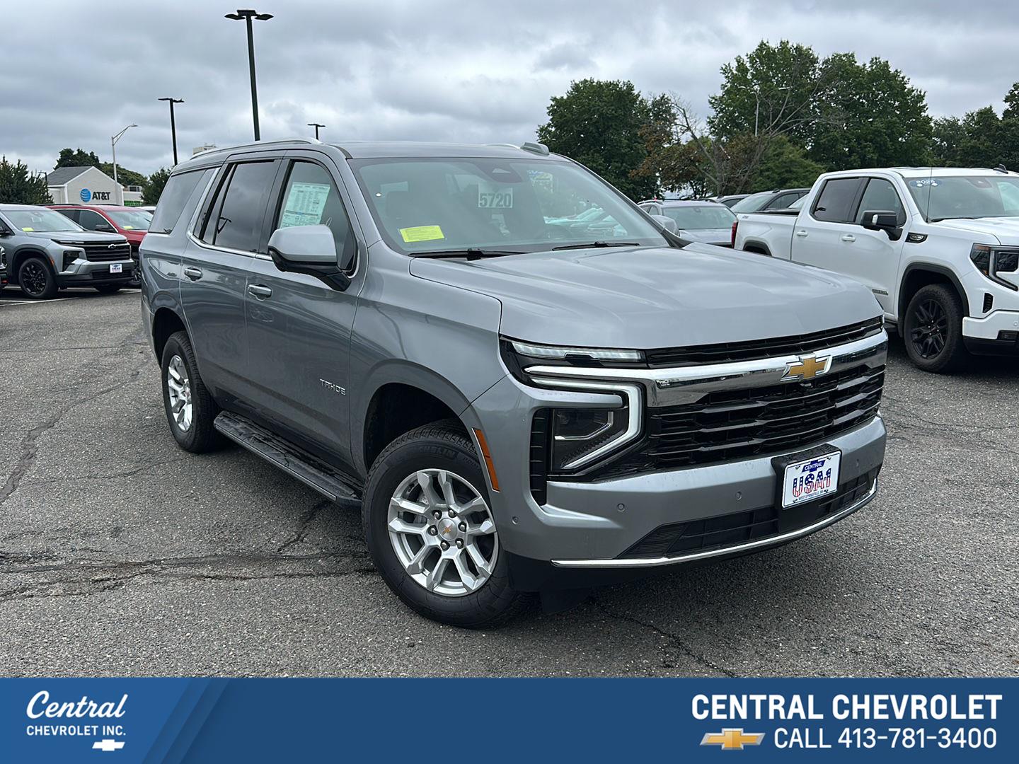 Sterling Gray Metallic 2026 Chevrolet Tahoe SUV / Crossover Four-Wheel Drive Automatic