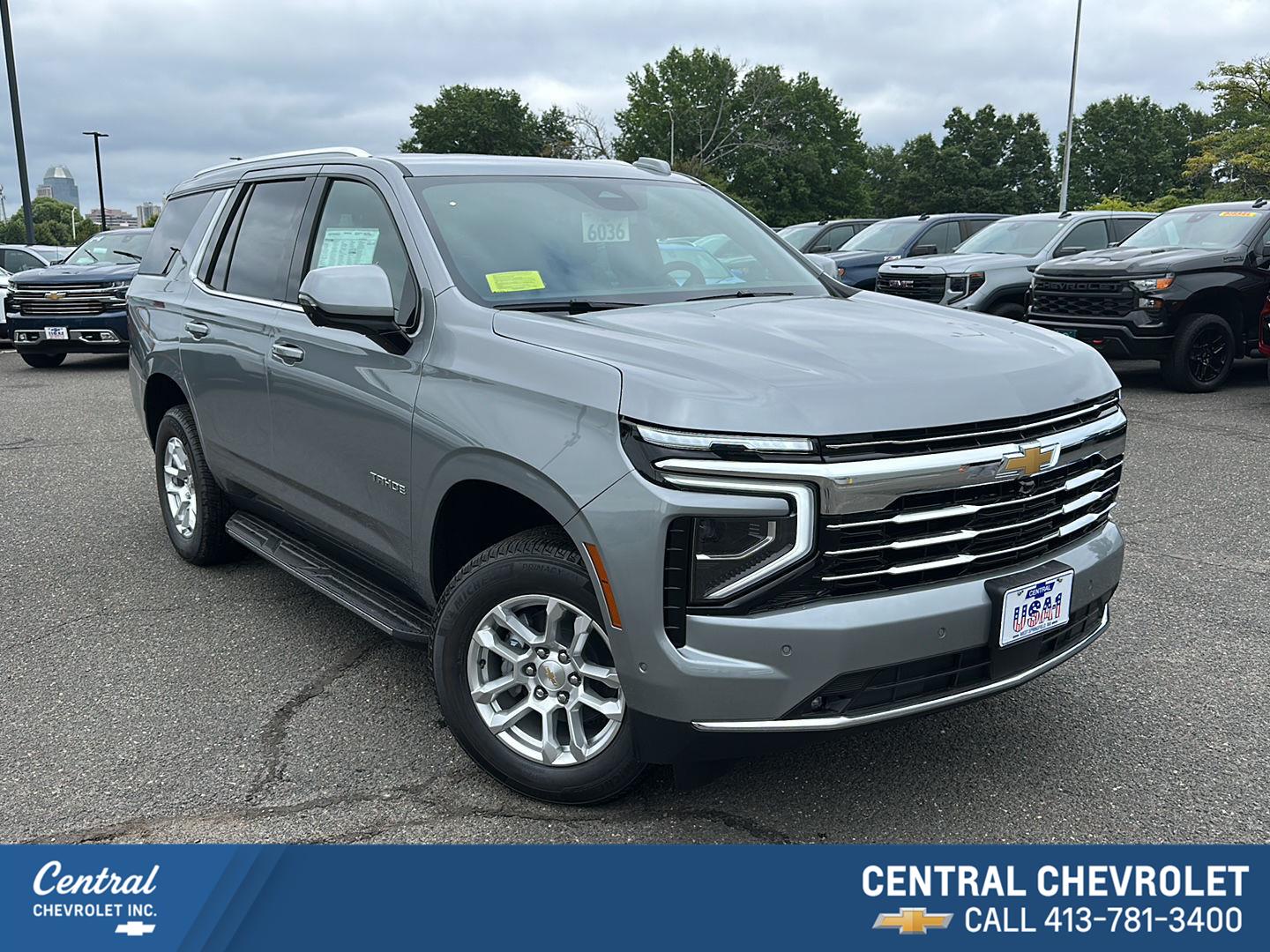 Sterling Gray Metallic 2026 Chevrolet Tahoe SUV / Crossover Four-Wheel Drive Automatic